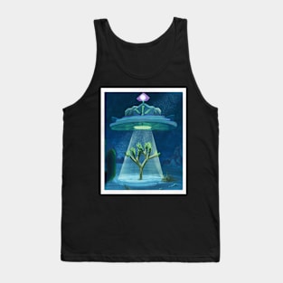 A Ship Sails the Desert at Night Tank Top